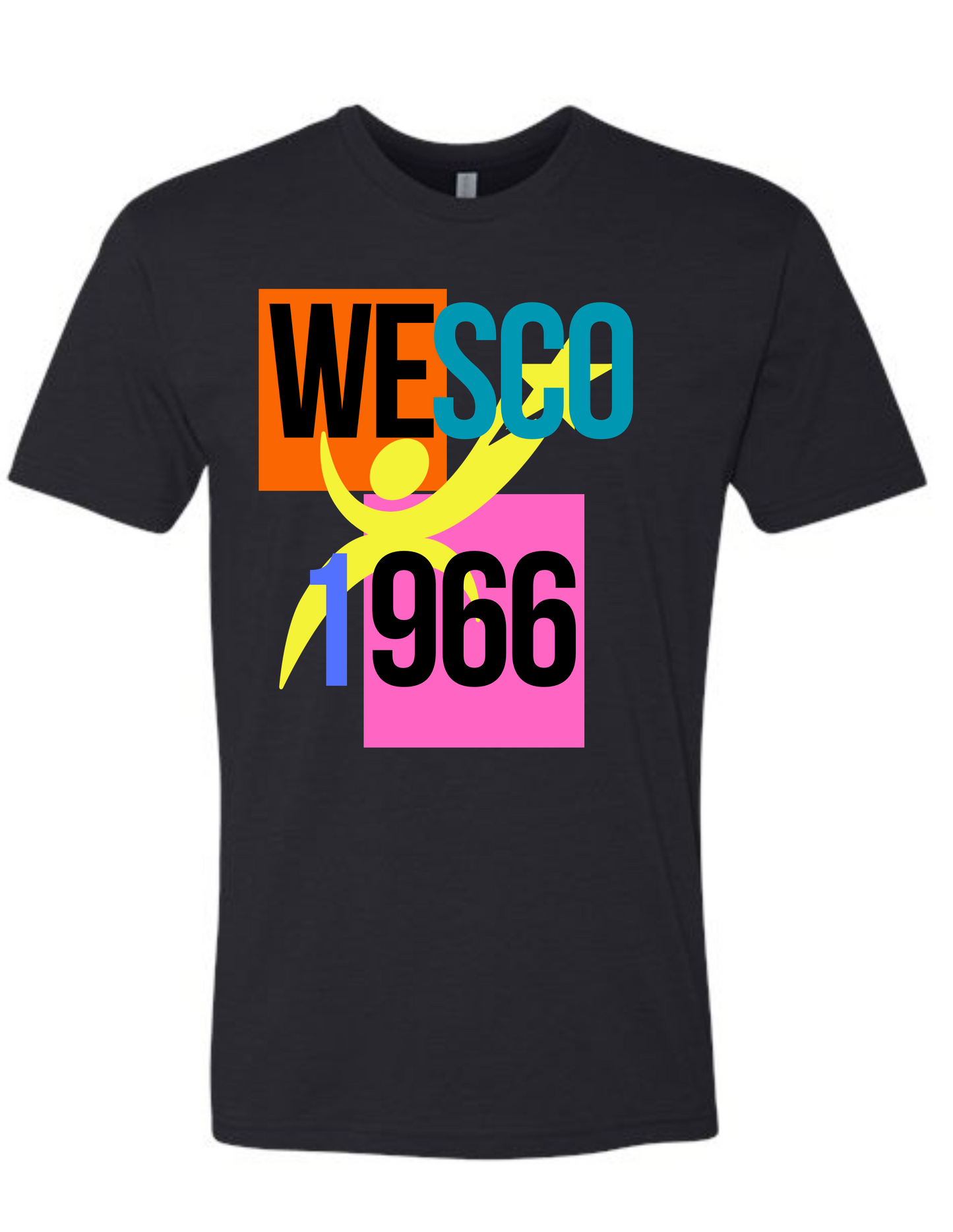 Next Level - CVC Black T-Shirt - 80s