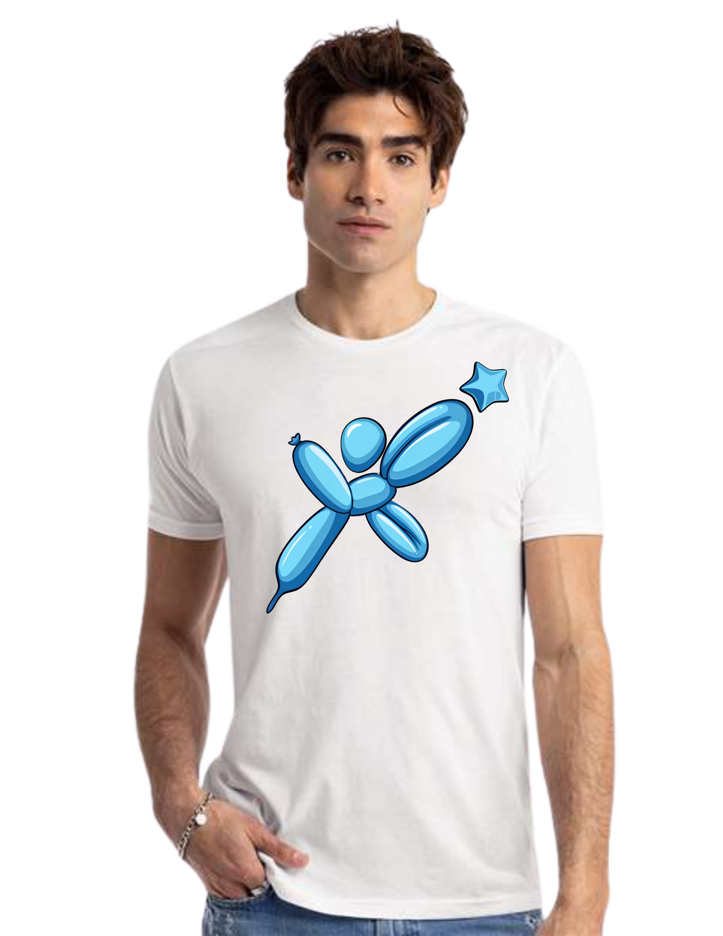 Next Level - CVC White T-Shirt- Balloon