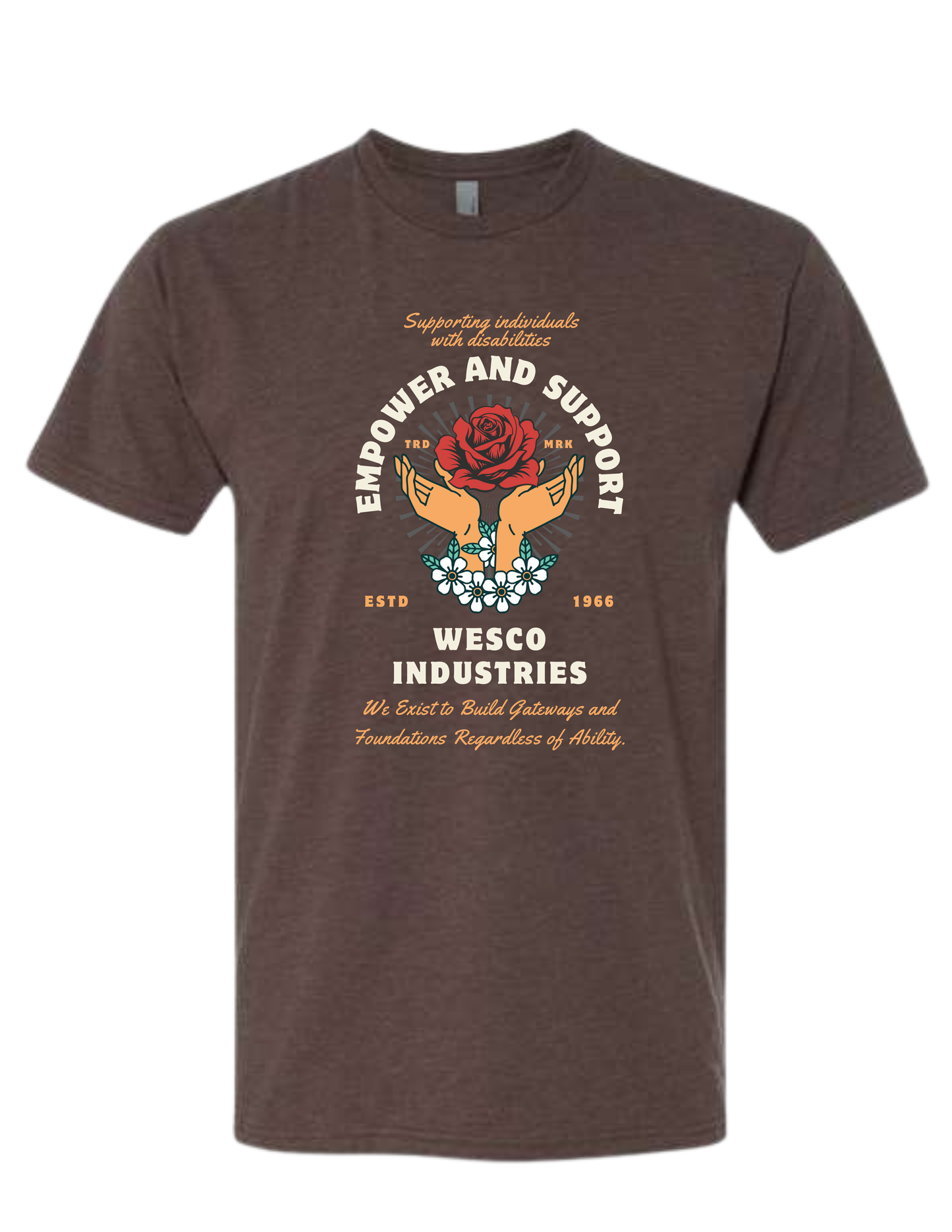 Next Level - CVC Espresso T-Shirt - Empower Rose