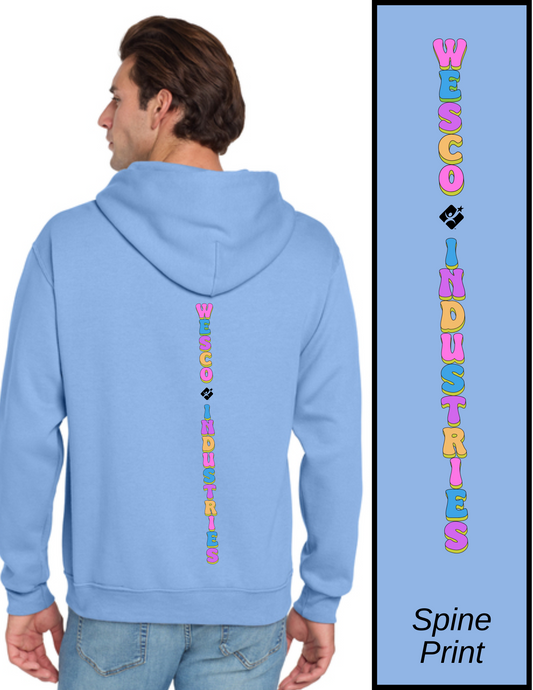 Jerzees® - NuBlend® L Blue Pullover Hooded Sweatshirt - Groovy