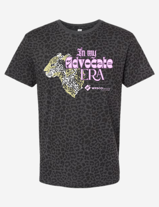LAT - Fine Jersey Black Leopard Tee - Advocate Era