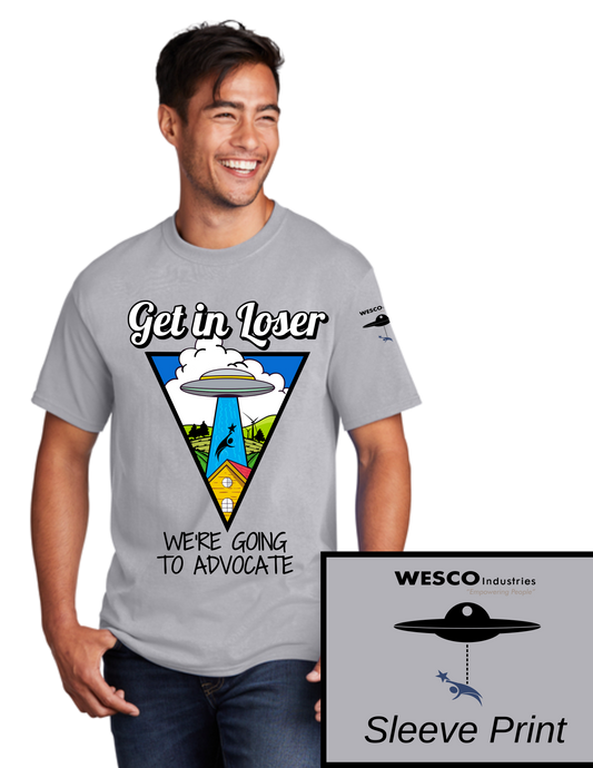 Port and Company Silver Core Cotton Tee - UFO
