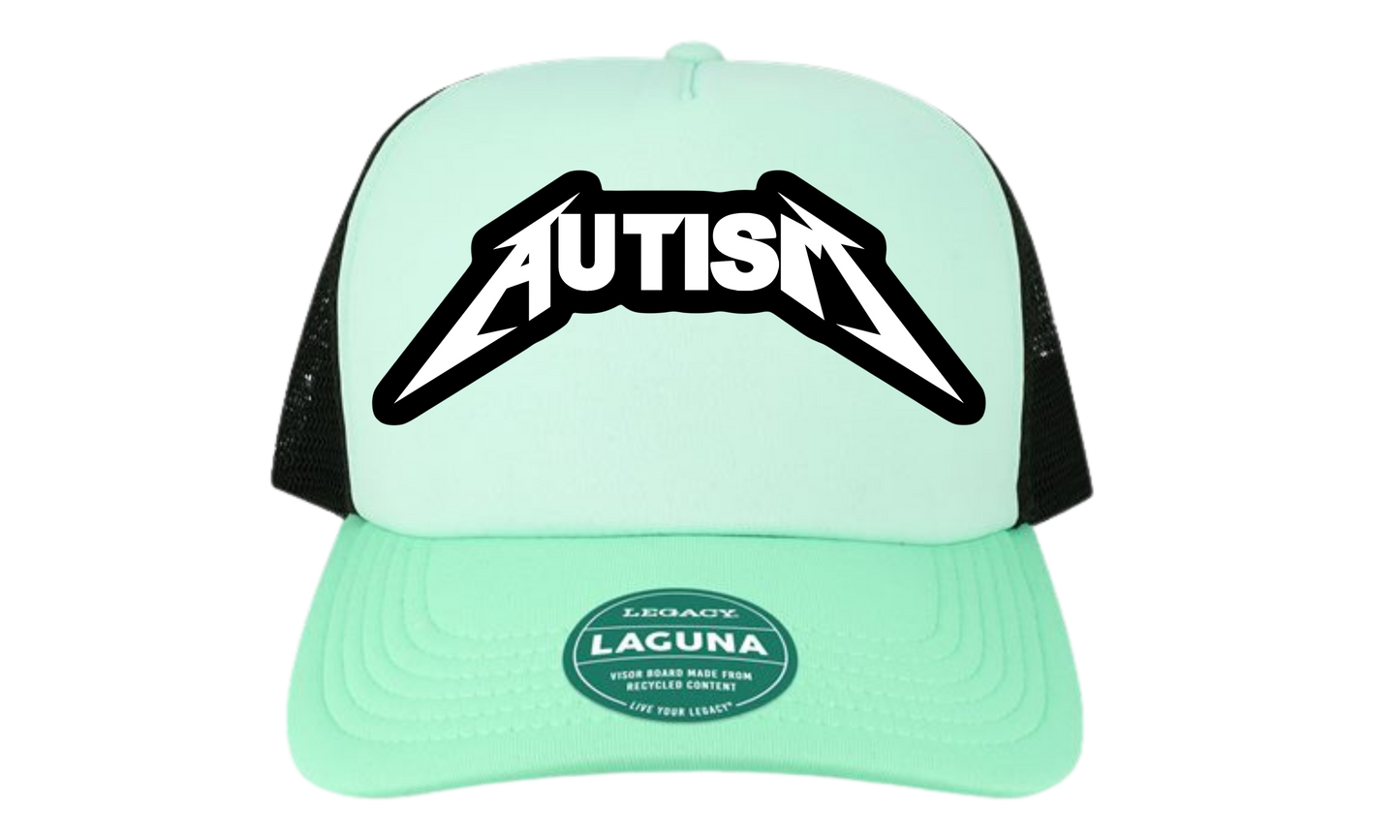 LEGACY - Lt Mint/D. Mint/Black Laguna Cap - Autism