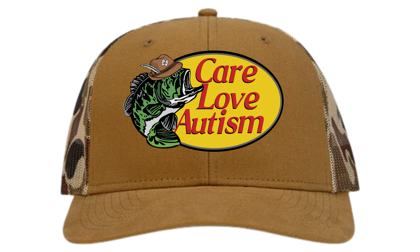 DRI DUCK - Sadle/Camo Duck Ridgewood Cap - Bass
