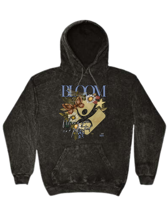 Colortone - Mineral Wash Hooded Sweatshirt- Bloom