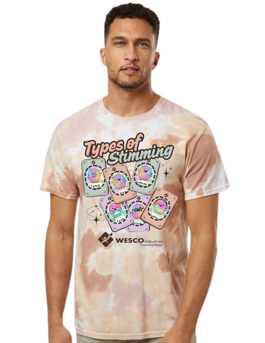 Dyenomite - Canyon Dream Tie-Dyed T-Shirt - Cards
