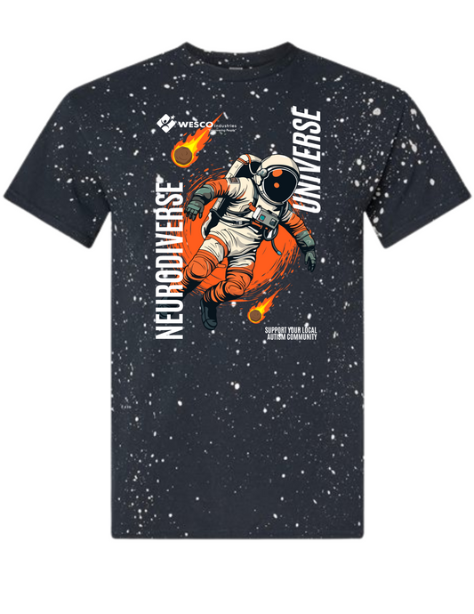 Dyenomite - Bleach Wash Cairo T-Shirt - Neuro Universe