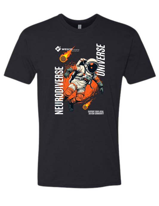 Next Level - CVC Black T-Shirt- Neuro Universe