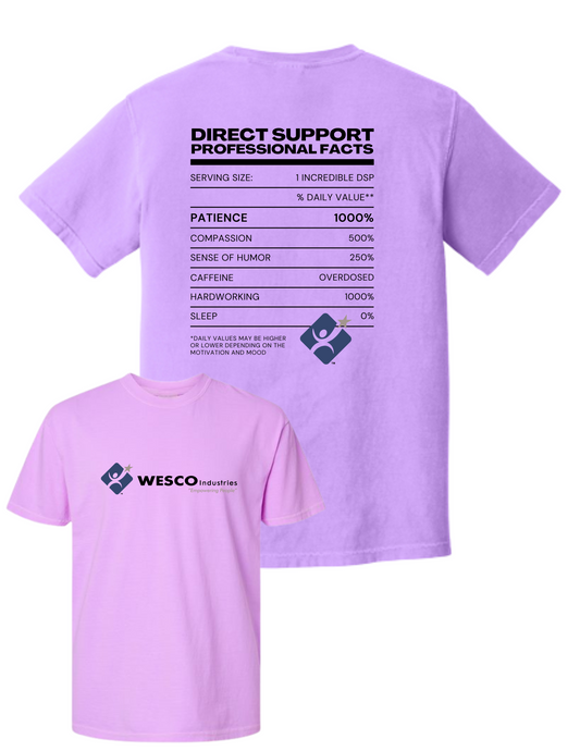 Comfort Colors - Garment-Dyed Neon Violet Heavyweight T-Shirt - DSP Ingredients