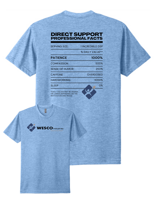 Next Level - CVC H Columbia Blue T-Shirt - DSP Ingredients