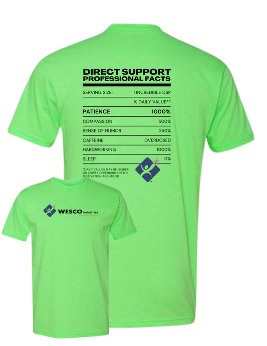 Next Level - CVC Neon H Green T-Shirt - DSP Ingredients