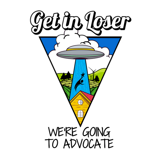 Get in Loser Sticker