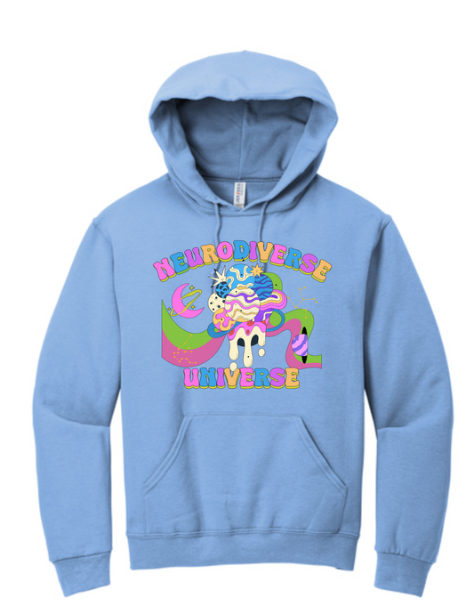 Jerzees® - NuBlend® L Blue Pullover Hooded Sweatshirt - Groovy
