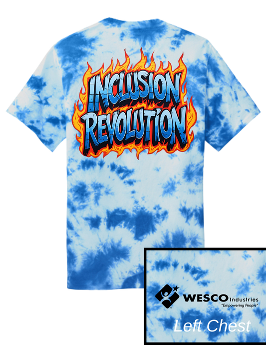 Port & Company ® Crystal True Royal Tie-Dye Tee - Inclusion Revolution
