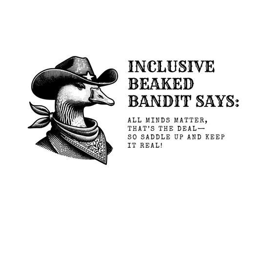 Inclusive Duck Sticker