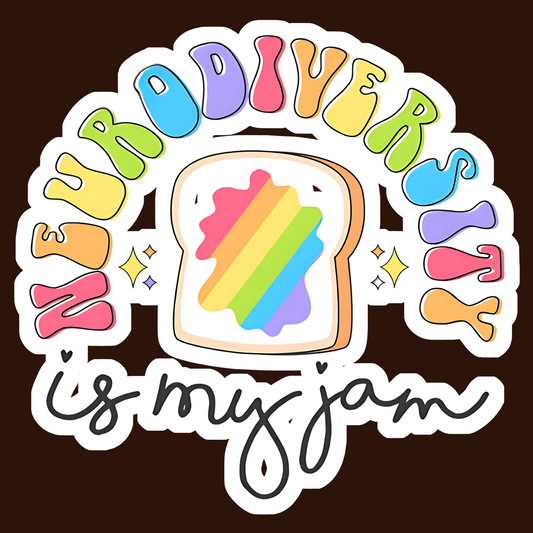 Neurodiversity Jam Sticker