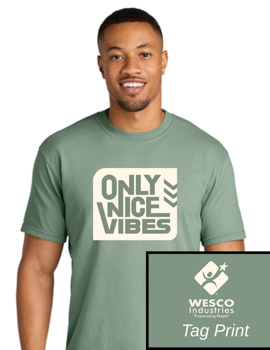 Comfort Colors - Garment-Dyed Bay Heavyweight T-Shirt - Only Nice Vibes