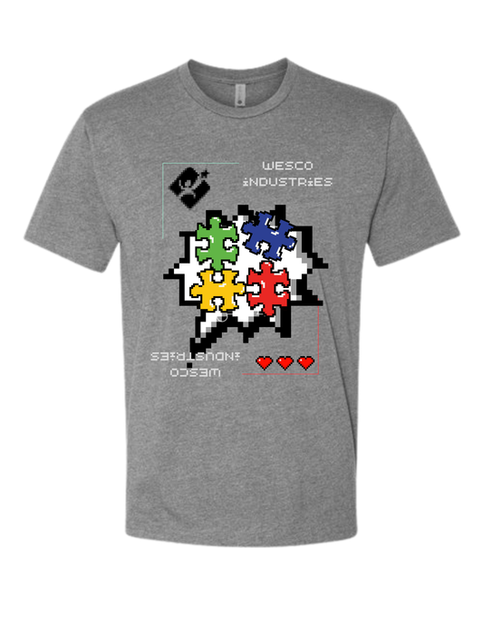 Next Level - CVC Dk. Htr Grey T-Shirt - Pixel