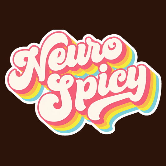 Retro NeuroSpicy Sticker