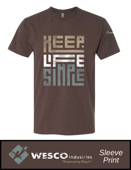 Next Level - CVC Espresso T-Shirt - Simple Life