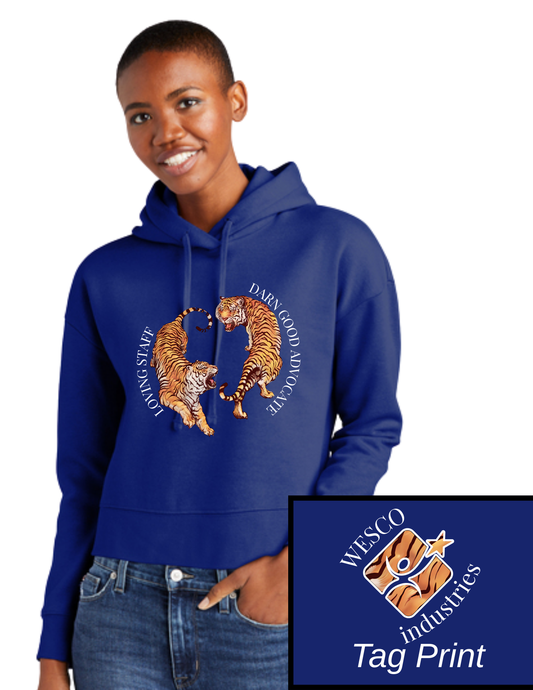 District® Women’s V.I.T.™ Fleece Deep Royal Hoodie - DSP Tiger Staff
