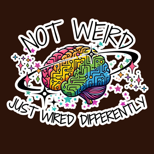 Wired Differently Sticker