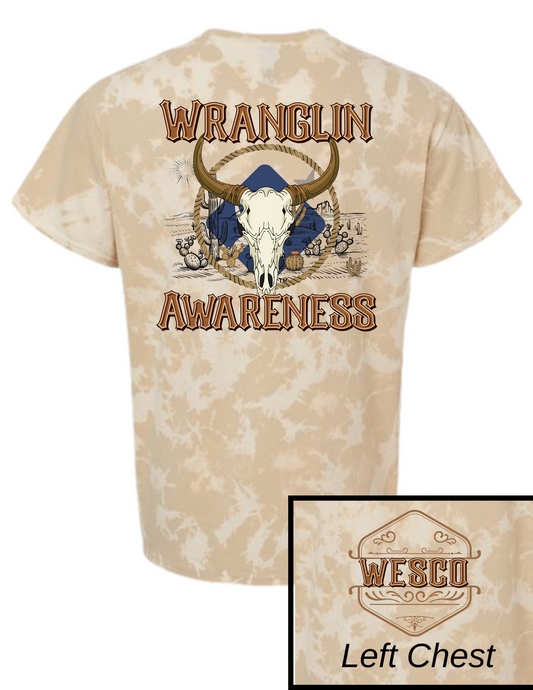 Dyenomite - Bleach Wash Sand Gobi T-Shirt - Wranglin
